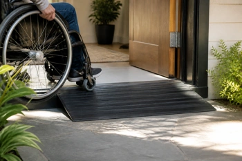 Compare portable, rubber, and aluminum options for smoother doorway crossings.