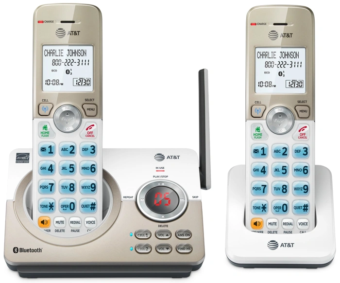 AT&T DL72219 DECT 6.0 2-Handset Cordless Phone