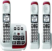 Panasonic KX-TGM420W Amplified Cordless Phone with Digital Answering Machine