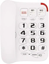 Big Button Corded Landline Phone with Picture Care Assist, Amplified, Wall Mountable