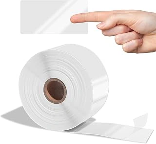 Aegis Adhesives 2" x 4" Clear Label Covers, 1 Roll 500 Labels