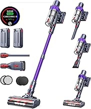 Cordless Stick Vacuum with Auto-Adjust Suction and 110-Min Runtime