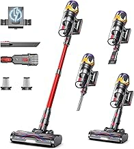 Cordless Stick Vacuum with Hurricane Mode, 70-Min Runtime, Self-Standing
