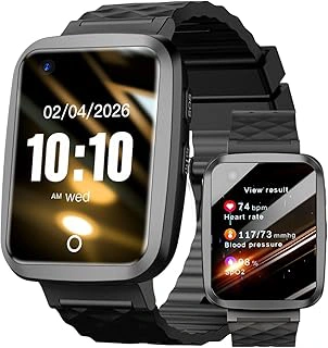 Fajocru 4G Fall Detection Smart Watch for Seniors with GPS and HD Video Call