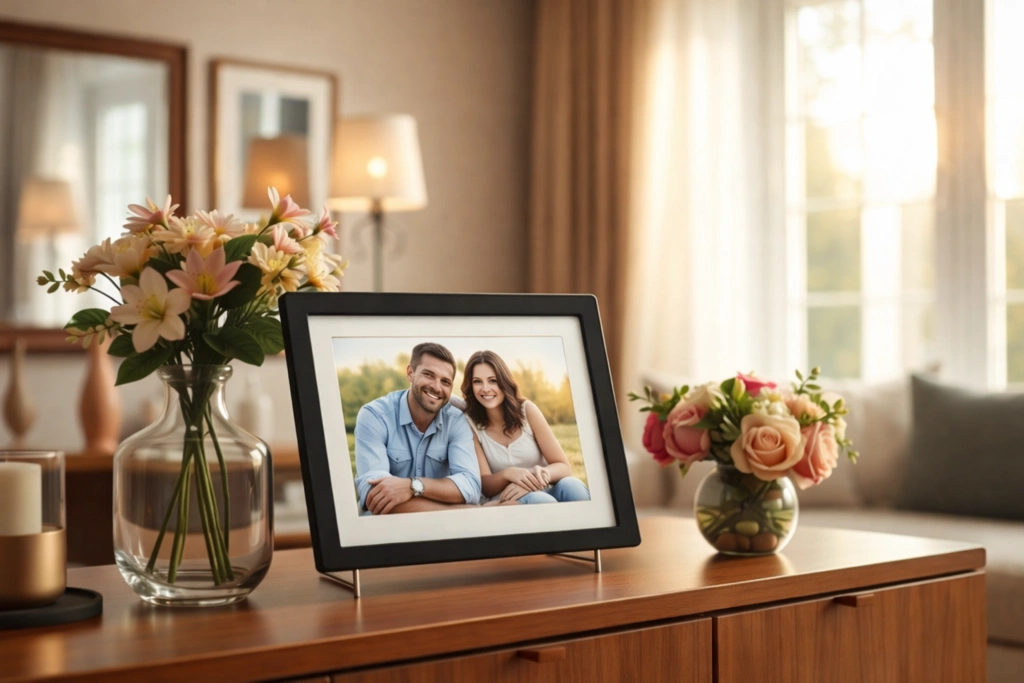 4. The Low-Tech, High-Impact Photo Frame