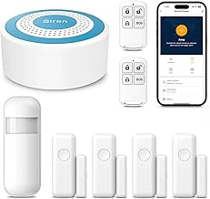 PGST Smart WiFi Home Security System with Siren Hub and Sensors