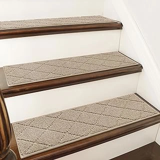 COSY HOMEER Non-Slip Edging Stair Treads for Wooden Steps