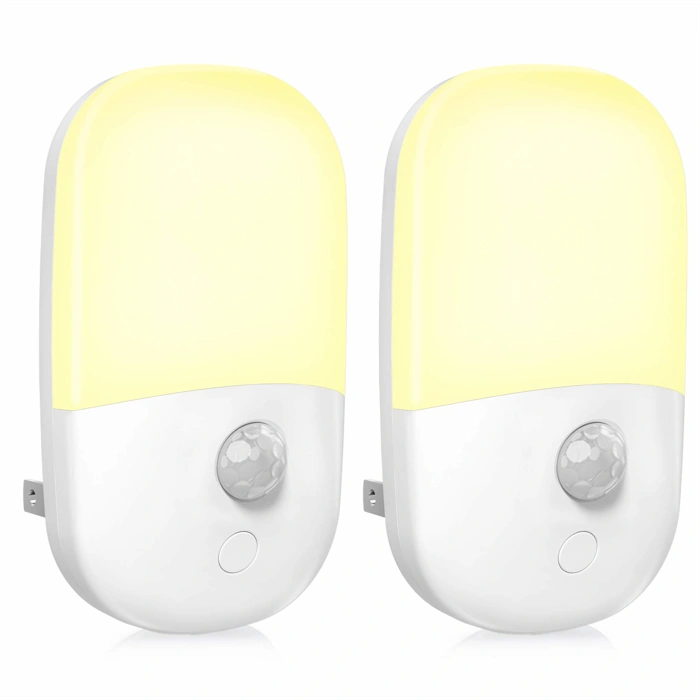 MAZ-TEK Plug-in Dimmable LED Night Light with Motion Sensor
