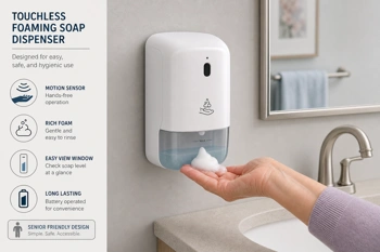 A practical walkthrough for installing a touchless soap dispenser that eliminates the hand strain and grip pain common with traditional pump bottles.