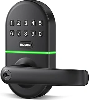 Smart Keypad Door Lock with Handle