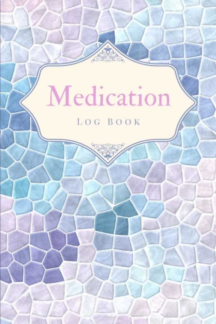 Personal Undated Medication Log Book and Daily Pill Tracker