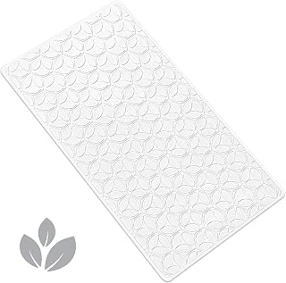Non-Slip Rubber Bathtub Mat with Suction Cups