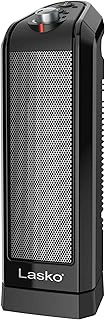 Lasko 1500W Oscillating Ceramic Tower Space Heater, CT16450