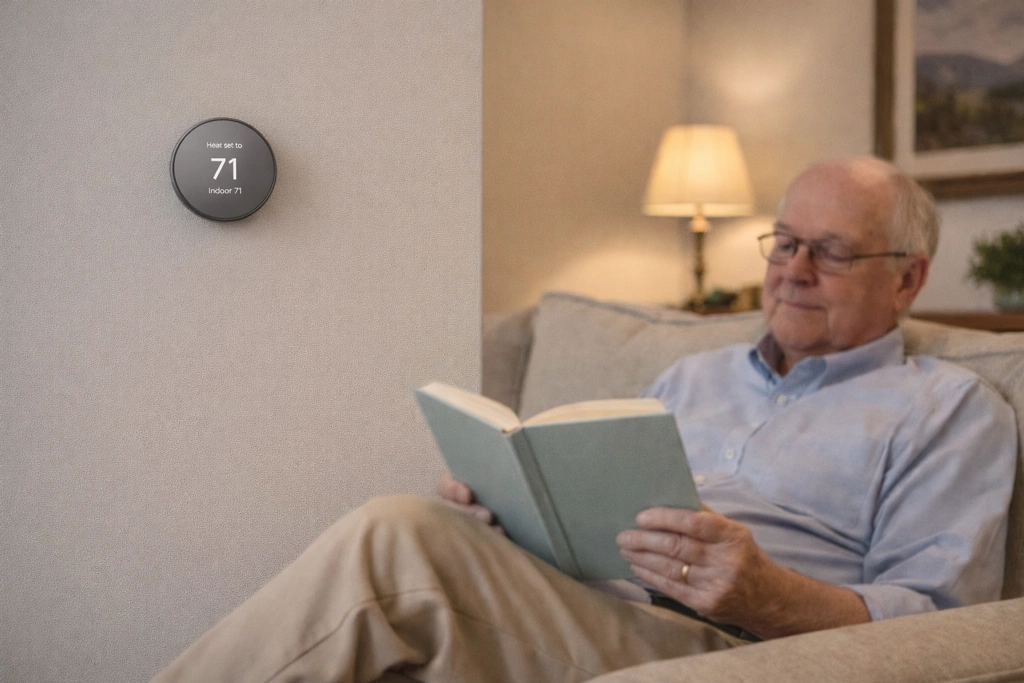 Google - Nest Thermostat - Smart Programmable Wi-Fi Thermostat - Snow