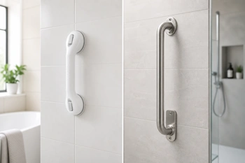 Compare installation ease, weight capacity, and long-term safety to choose the right grab bar for your parent's home.