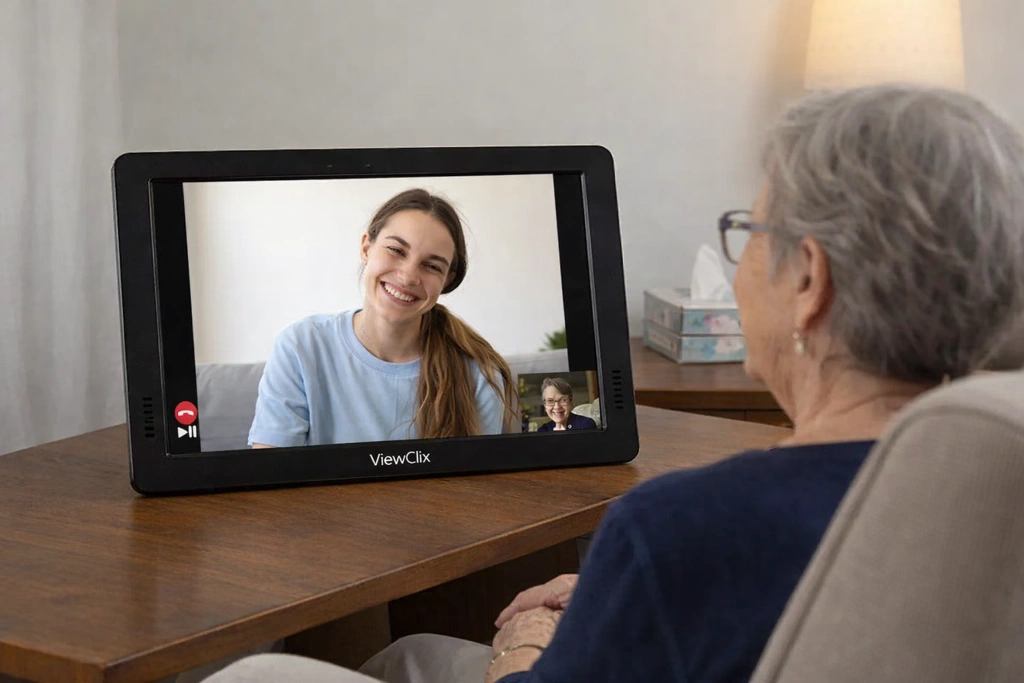 ViewClix 15e - 15.6 inch Smart Frame for Seniors with Video Calling